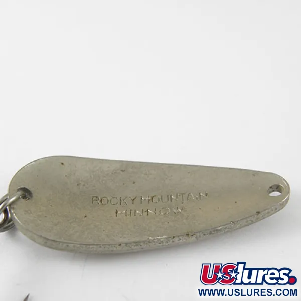  Rocky Mountain Minnow, нікель/синій, 10 г, блесна коливалка (колебалка) #1012