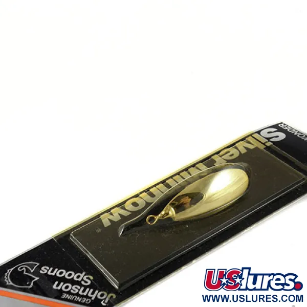  Незачіпляйка Johnson Silver Minnow, золото, 5 г, блесна коливалка (колебалка) #1017