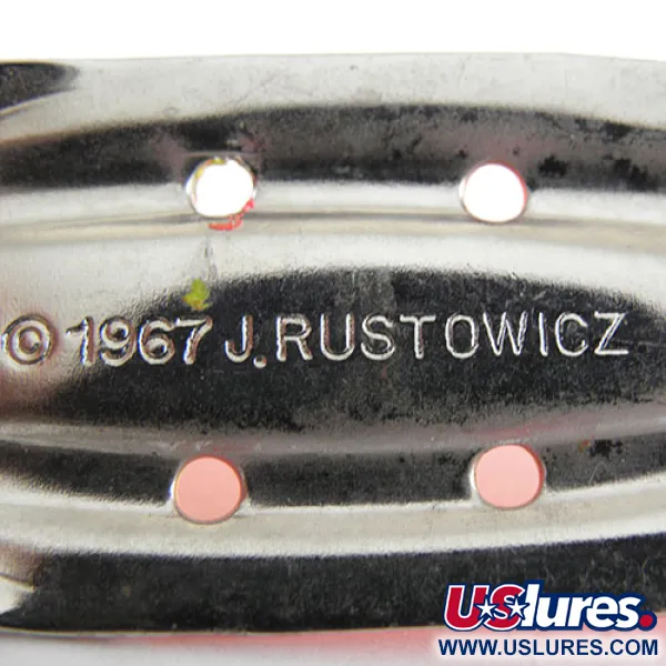 Other Charger №3, нікель/червоний/жовтий, 12,5 г, блесна коливалка (колебалка) #1021