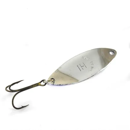 Happiness Is bait HI spoon, нікель/синій, 15 г, блесна коливалка (колебалка) #1029