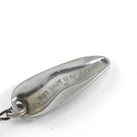 Luhr Jensen Hot Shot W, нікель/чорний, 4,5 г, блесна коливалка (колебалка) #1055