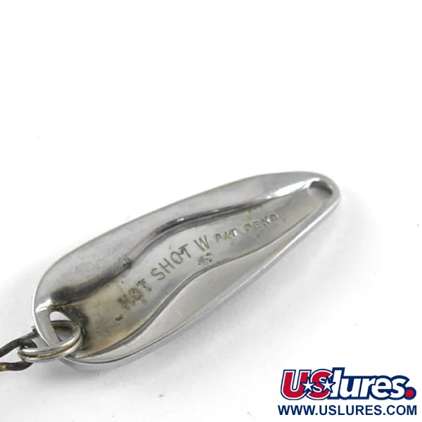 Luhr Jensen Hot Shot W, нікель/чорний, 4,5 г, блесна коливалка (колебалка) #1055