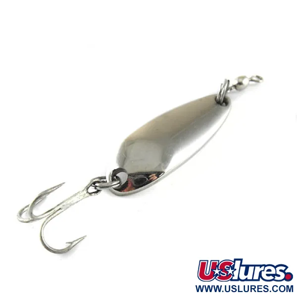 Luhr Jensen Krocodile, нікель, 9 г, блесна коливалка (колебалка) #1064