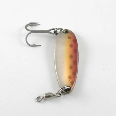 Luhr Jensen Krocodile, форель/латунь, 6 г, блесна коливалка (колебалка) #1065