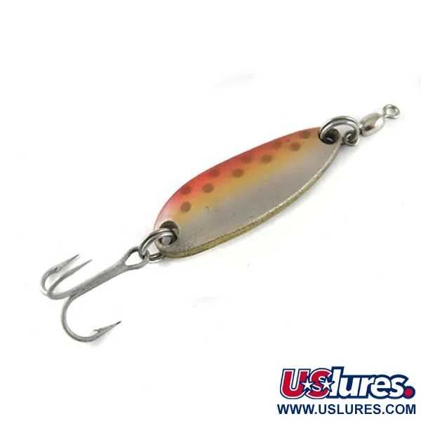 Luhr Jensen Krocodile, форель/латунь, 6 г, блесна коливалка (колебалка) #1065