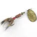  Mepps Aglia 3 dressed, латунь/червоний/білий, 7,3 г, блешня оберталка (вертушка) #1084