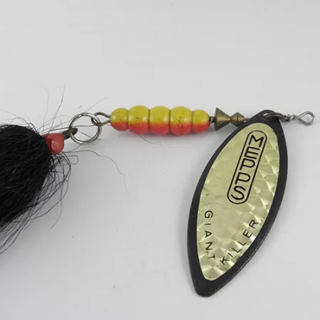 Mepps Giant Killer, чорний/голограма, 30 г, блешня оберталка (вертушка) #1088