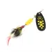  Mepps Black Fury 4 Dressed, жовтий/чорний, 9 г, блешня оберталка (вертушка) #1089