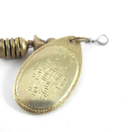 Mepps Aglia 2, латунь, 4,5 г, блешня оберталка (вертушка) #1098