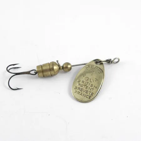 Mepps Aglia 1 1102, латунь, 3,5 г, блешня оберталка (вертушка) #1102