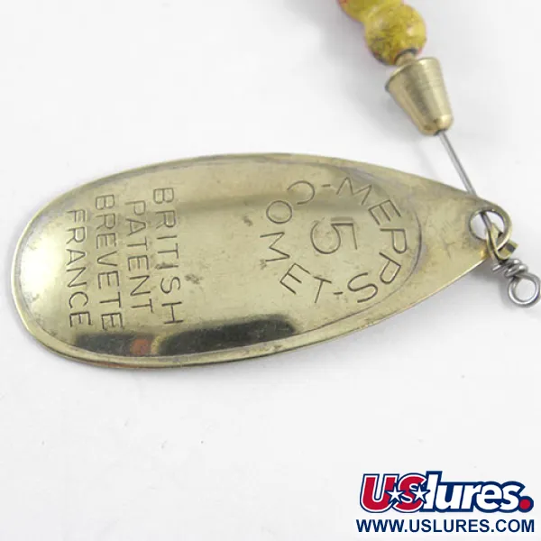  Mepps Comet 5, латунь, 13 г, блешня оберталка (вертушка) #1105