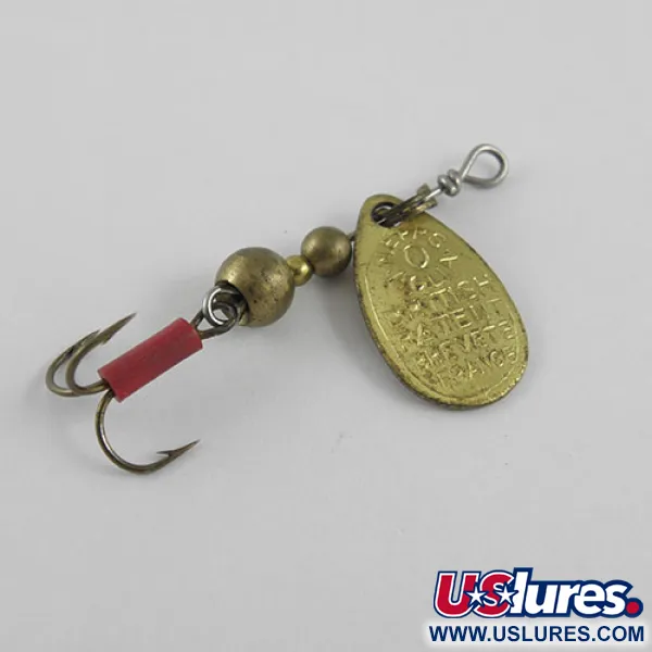  Mepps Aglia 0, латунь, 2,2 г, блешня оберталка (вертушка) #1113