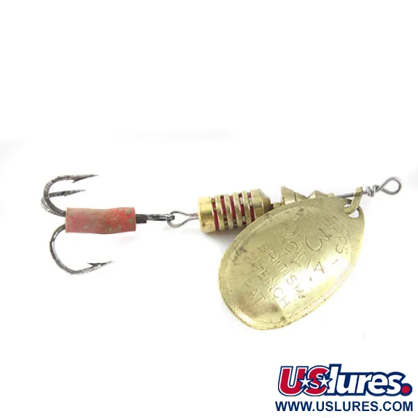  Mepps Aglia 3, латунь, 7 г, блешня оберталка (вертушка) #1118