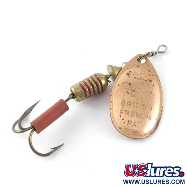  Mepps Aglia 3 1131, бронза, 7 г, блешня оберталка (вертушка) #1131