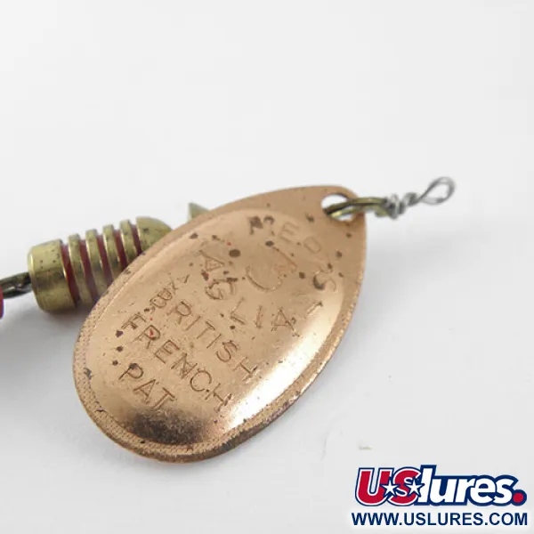  Mepps Aglia 3 1131, бронза, 7 г, блешня оберталка (вертушка) #1131