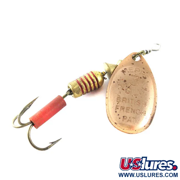  Mepps Aglia 3 1131, бронза, 7 г, блешня оберталка (вертушка) #1131