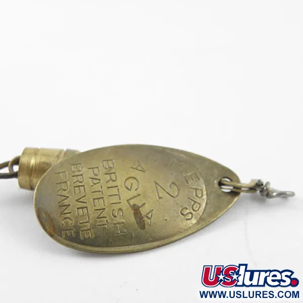  Mepps Aglia 2, латунь, 4,5 г, блешня оберталка (вертушка) #1152