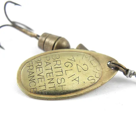 Mepps Aglia 2, латунь, 4,5 г, блешня оберталка (вертушка) #1154