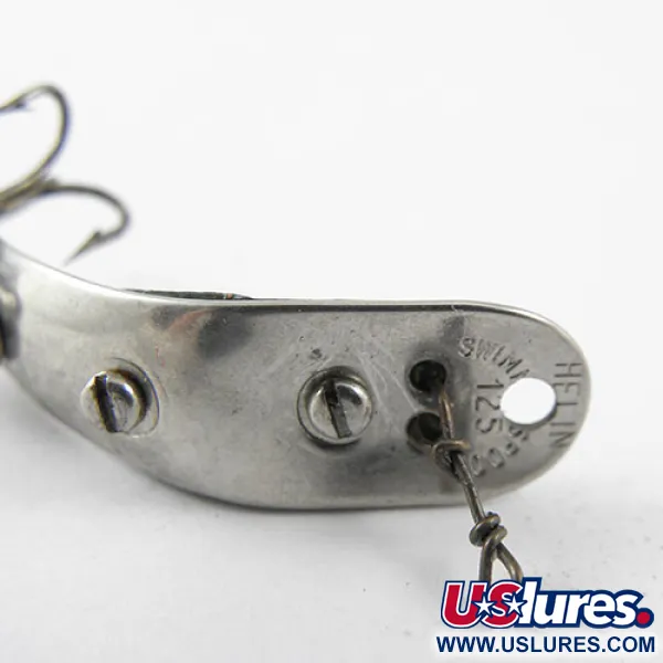 Helin Tackle Helin Swinmming Spoon 125, нікель/Frog (зелений та жовтий), 2,5 г, блесна коливалка (колебалка) #1157