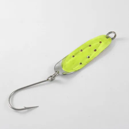 Lake Products Charger, нікель/червоний/жовтий, 7 г, блесна коливалка (колебалка) #1167