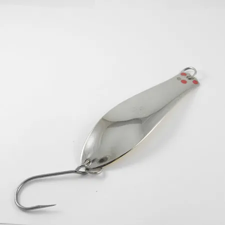 Prescott Spinner Big Doctor 285, нікель/золото/червоні крапки, 30 г, блесна коливалка (колебалка) #1177