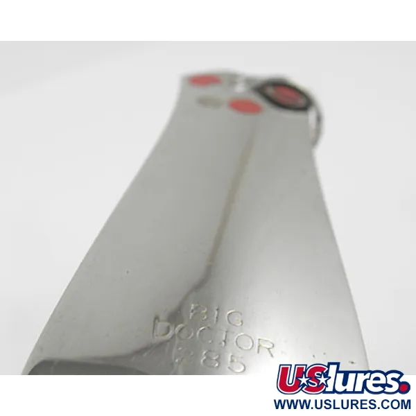 Prescott Spinner Big Doctor 285, нікель/золото/червоні крапки, 30 г, блесна коливалка (колебалка) #1177