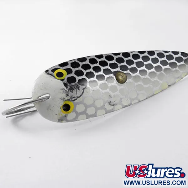 Eppinger Dardevle Trolldevle, чорний/білий/нікель, 40 г, блесна коливалка (колебалка) #1178