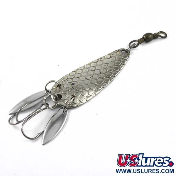 Worth Chippewa, нікель, 12,5 г, блесна коливалка (колебалка) #1179