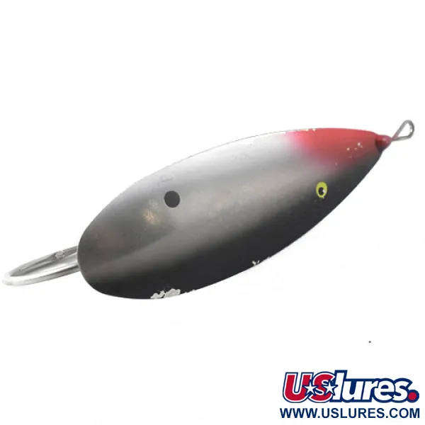  Johnson Silver Minnow, нікель/поранена рибка, 28 г, блесна коливалка (колебалка) #1196