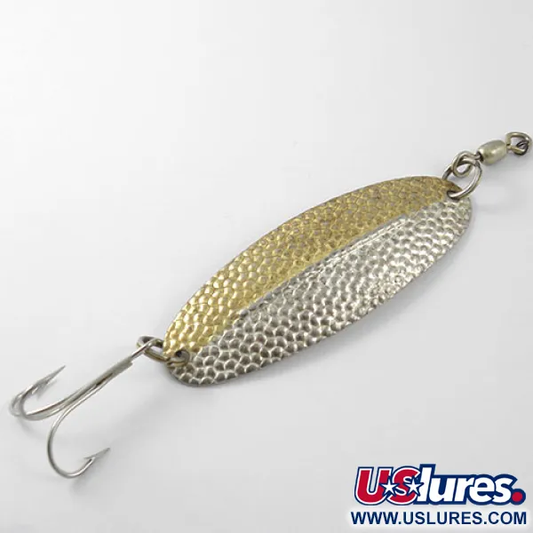 Williams Wabler, срібло/золото (покриття сріблом), 18 г, блесна коливалка (колебалка) #1202