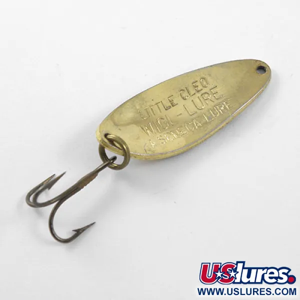 Seneca Little Cleo, чорний/золото, 7 г, блесна коливалка (колебалка) #1208