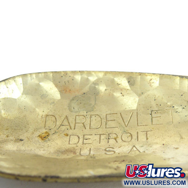 Eppinger Dardevle Dardevlet, Сrystal (золота луска або побите скло) - рідкісний колір, 21 г, блесна коливалка (колебалка) #1213