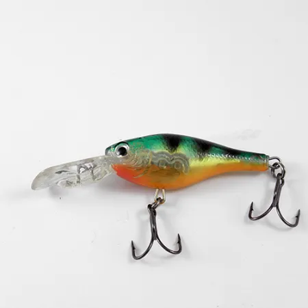 Rapala Glass Shad Rap, Окунь, 5,5 г, воблер #1250