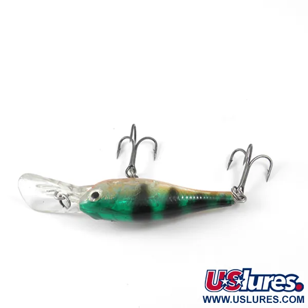 Rapala Glass Shad Rap, Окунь, 5,5 г, воблер #1250