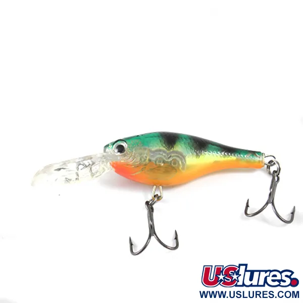 Rapala Glass Shad Rap, Окунь, 5,5 г, воблер #1250