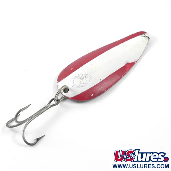 Eppinger Dardevle Dardevlet, червоний/білий/нікель, 21 г, блесна коливалка (колебалка) #1252