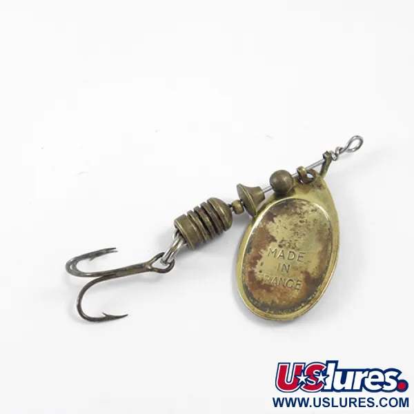  Mepps Aglia 2, латунь, 4,5 г, блешня оберталка (вертушка) #1255