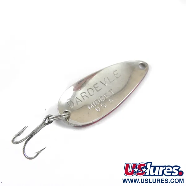 Eppinger Dardevle Midget, червоний/білий/нікель, 6 г, блесна коливалка (колебалка) #1257