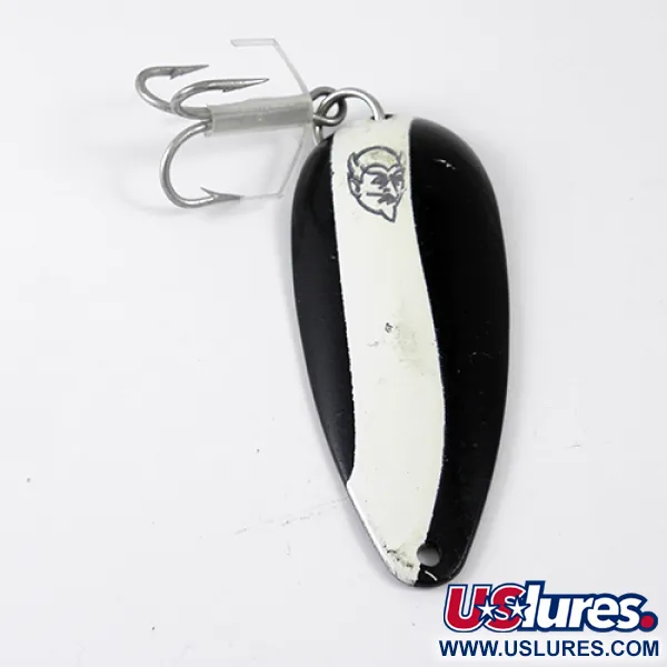 Eppinger Dardevle Dardevlet, чорний/білий/нікель, 21 г, блесна коливалка (колебалка) #1264