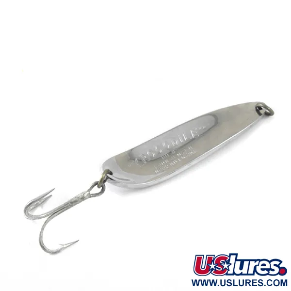 Luhr Jensen Krocodile DIE #5, нікель, 45 г, блесна коливалка (колебалка) #1283