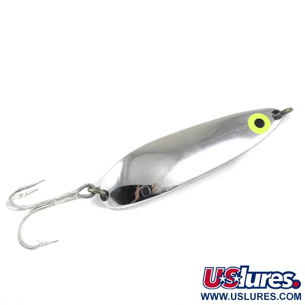 Luhr Jensen Krocodile DIE #5, нікель, 45 г, блесна коливалка (колебалка) #1283