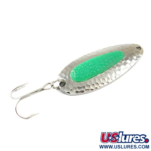  Blue Fox Pixee, нікель/зелений, 24 г, блесна коливалка (колебалка) #1284