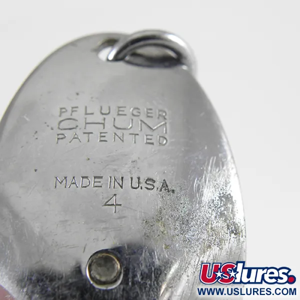 Pflueger  Незачіпляйка CHUM Pfluger, нікель, 19 г, блесна коливалка (колебалка) #1317