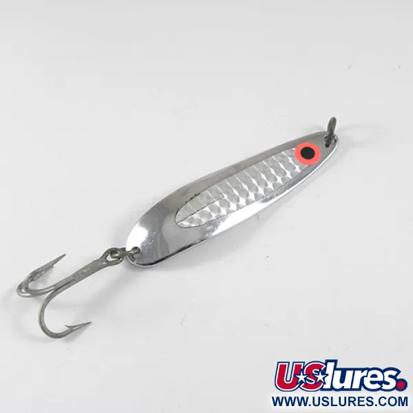 Luhr Jensen Krocodile DIE #4, нікель, 14 г, блесна коливалка (колебалка) #1333