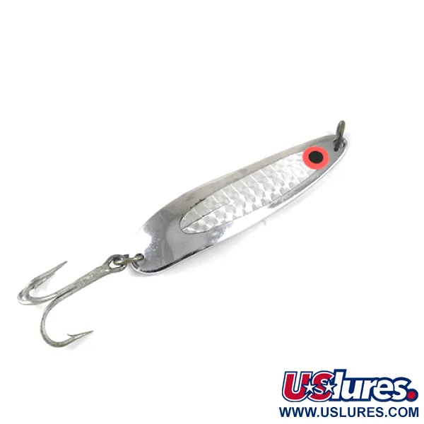 Luhr Jensen Krocodile DIE #4, нікель, 14 г, блесна коливалка (колебалка) #1333