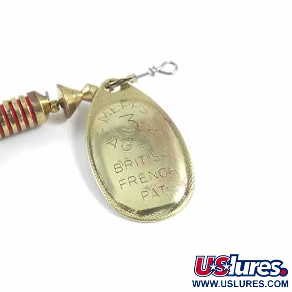  Mepps Aglia 3, латунь, 7 г, блешня оберталка (вертушка) #1346