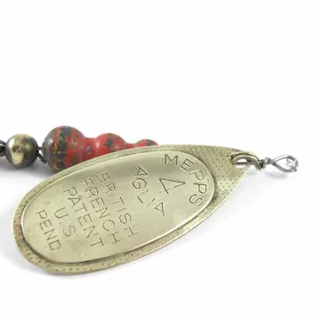 Mepps Aglia 4, латунь, 9 г, блешня оберталка (вертушка) #1347