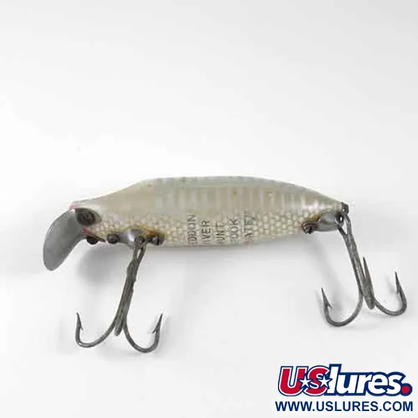  Heddon River Runt, білий/сірий, 12,5 г, воблер #1354