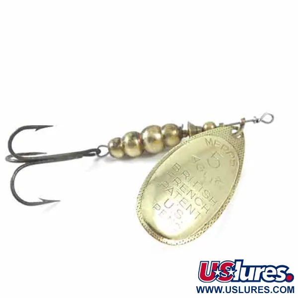  Mepps Aglia 5, латунь, 14 г, блешня оберталка (вертушка) #1359