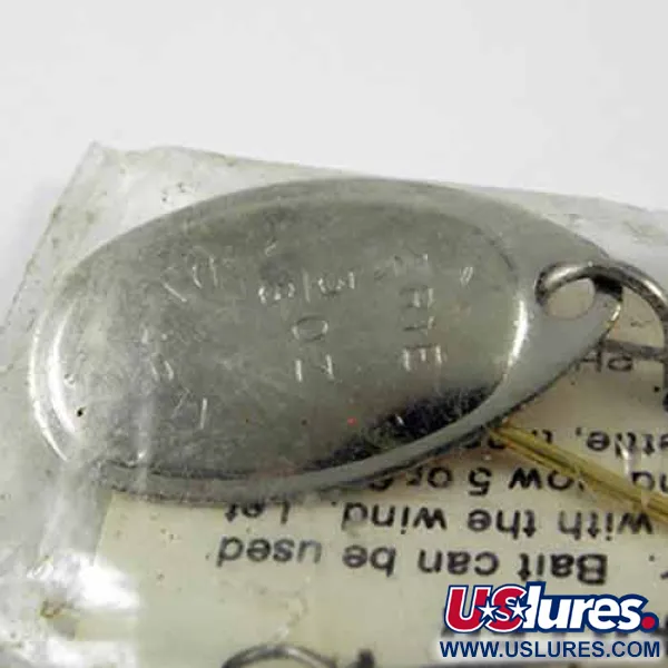  Erie Dearie Walleye Killer, нікель, 9 г, блешня оберталка (вертушка) #1360